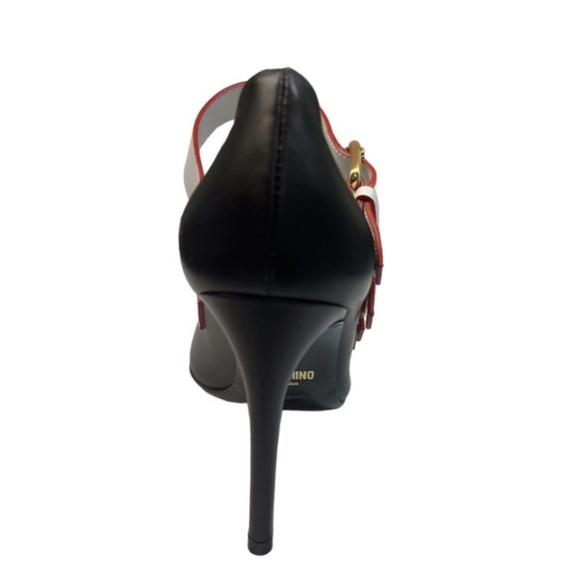 Moschino 'Triple Buckle Strap' 100mm Pumps - Picture 9 of 9
